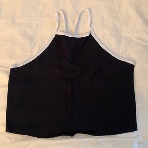 Black and white tank top